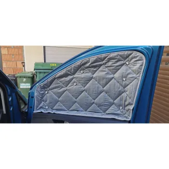 montierte Thermomatte Beifahrerseite